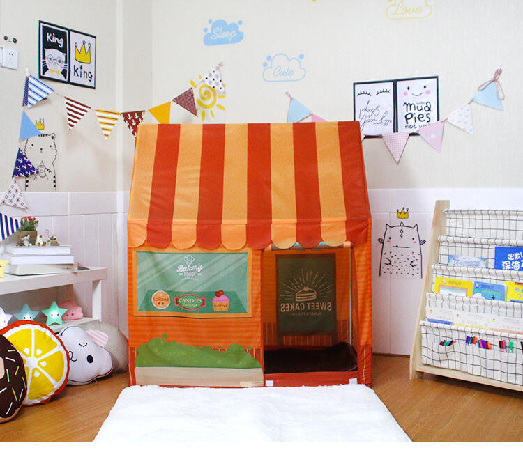 Children's tent dessert bread children's house game with small tent parent-child interaction early education gifts factory