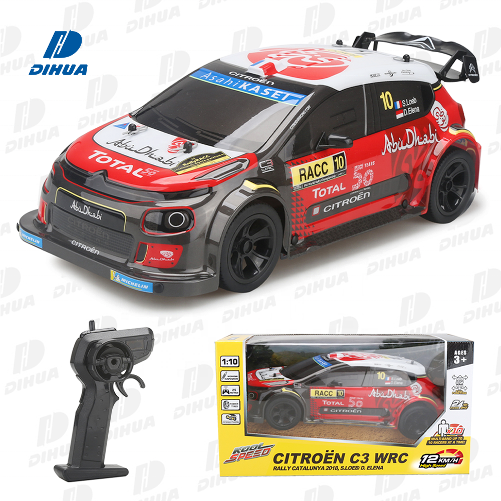 FAST GEARZ - 1/10 Big RC Car Toy Official Licensed CITROEN C3 WRC Kids Remote Control Racing Vecihle w/ Rechargeable Battery
