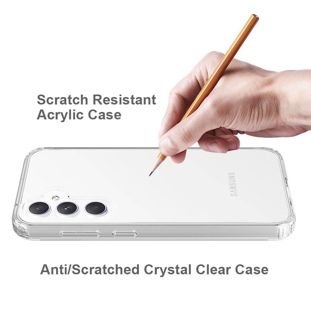 Phone Case 2 In 1 Pc Tpu For Samsung Galaxy S23Fe 5G Cases Luxury Design Anti Scratch Drop Clear Transparent Proof manufacture