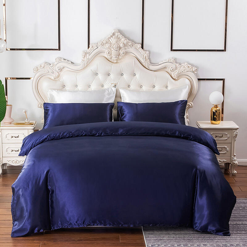 Best Quality 100% Artificial Mulberry Silk Pillowcase luxury bedding set silk Bedding colchas/cubrecam edredon details