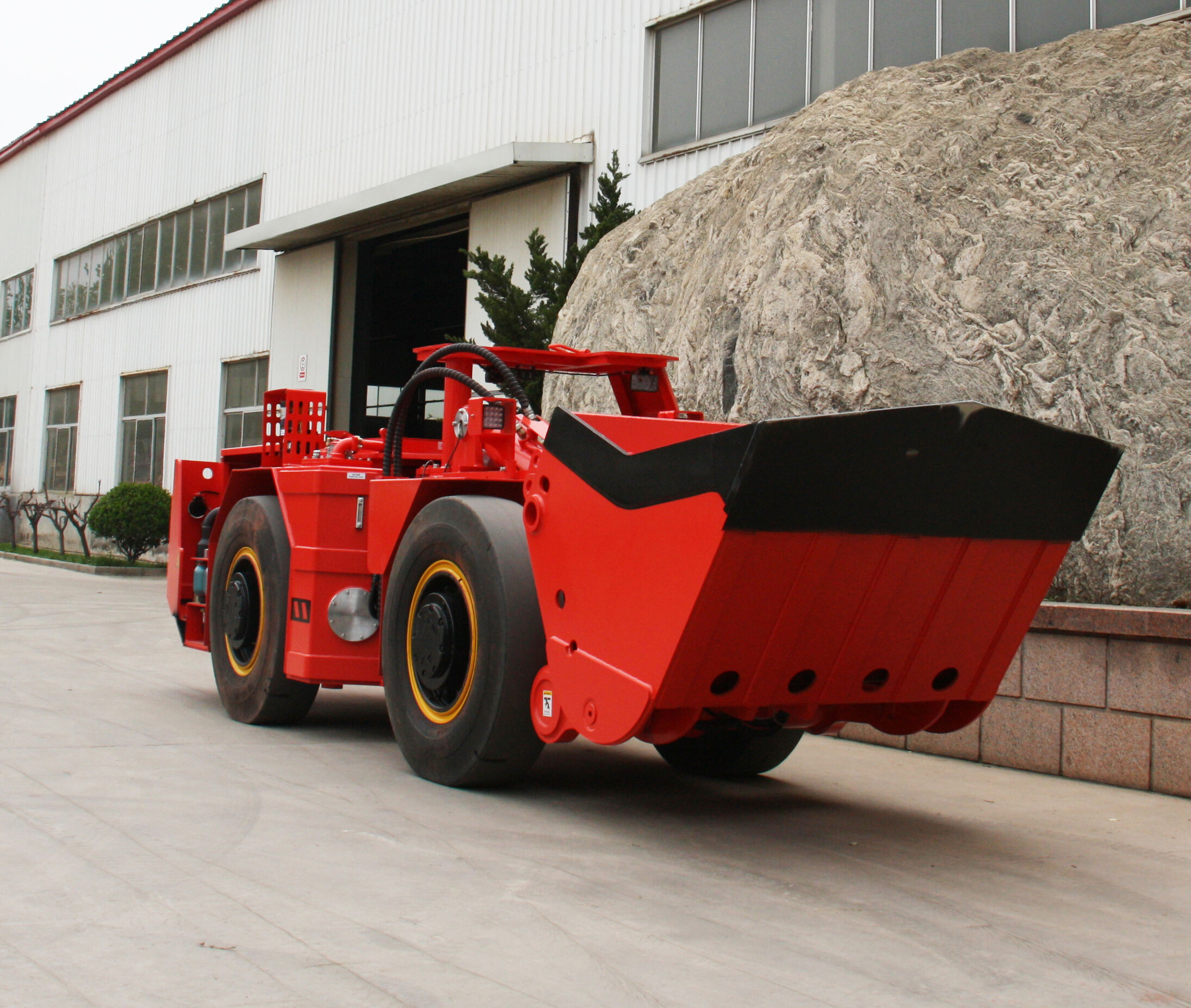 TC-200 underground mining articulated wheel loader factory