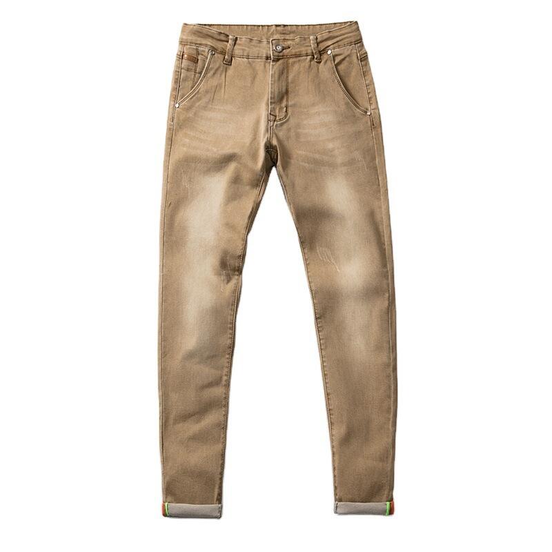 Slim Fit Men's Denim Jeans Multi Colors details