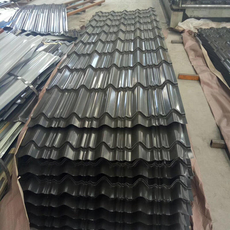 China 28 Gauge Galvanized Corrugated Iron Sheet 28 Gauge Galvanized Corrugated Steel Roofing Sheet Roof Corrugated Board factory