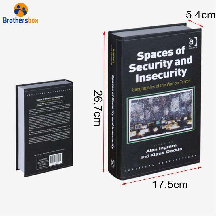 Creative Custom Printed Book Gift Box / Magnetic Book Shape Box factory
