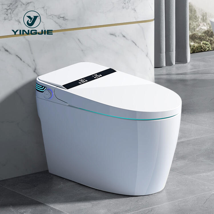 Automatically Open Instant Heat Female Washing Remote Control Smart Toilet Intelligent WC with Warm Seat