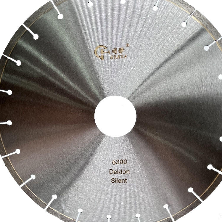 GuHua High Frequency Lower Noise Sintered Diamond Cutting Disc Circular Saw Blades for Dekton details