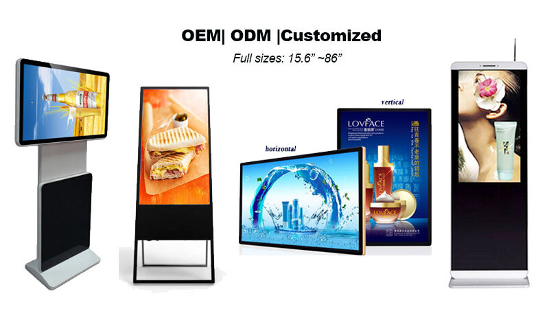 Best selling digital signage advertisement display lcd led player android screens