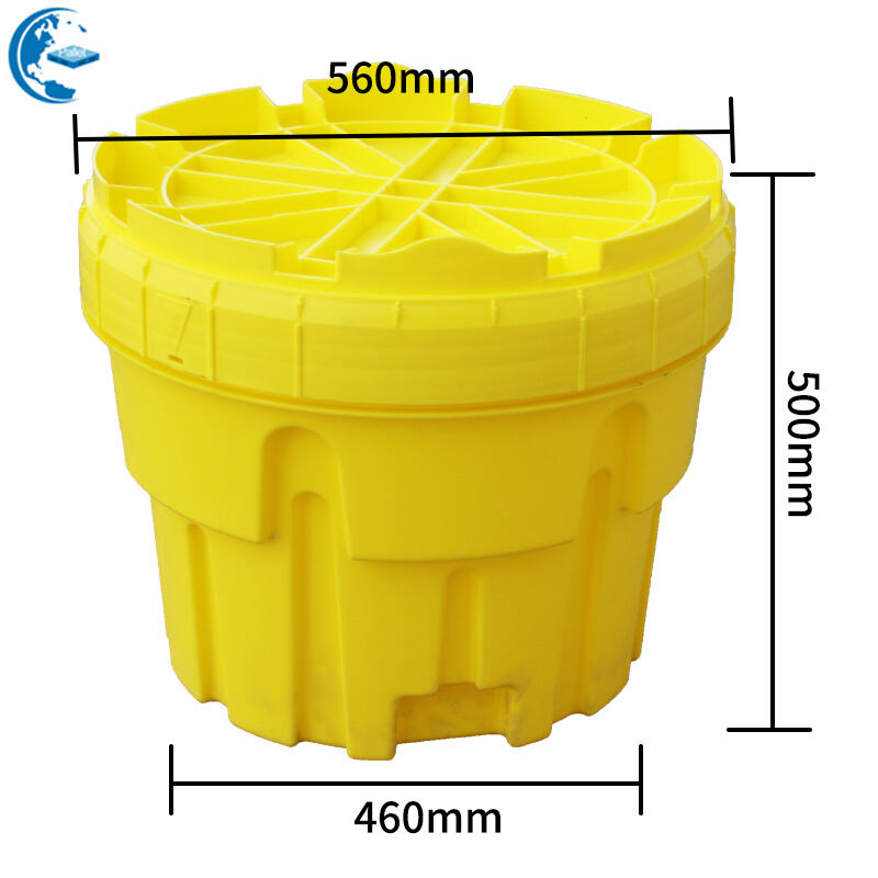 ibc container spill pallet 95 Gallon overpack salvage drum spill cabinet Spill Prevention Kits for chemical industry supplier