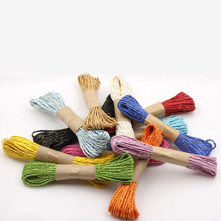 Colorful Paper Rope Rope bundle factory
