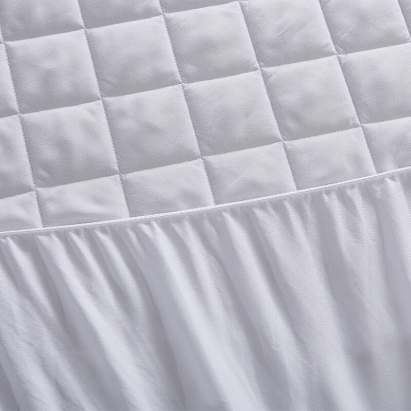 Machine Washable Mattress Protector Queen Size Quilted Fitted Mattress Pad Cover For Home Use supplier