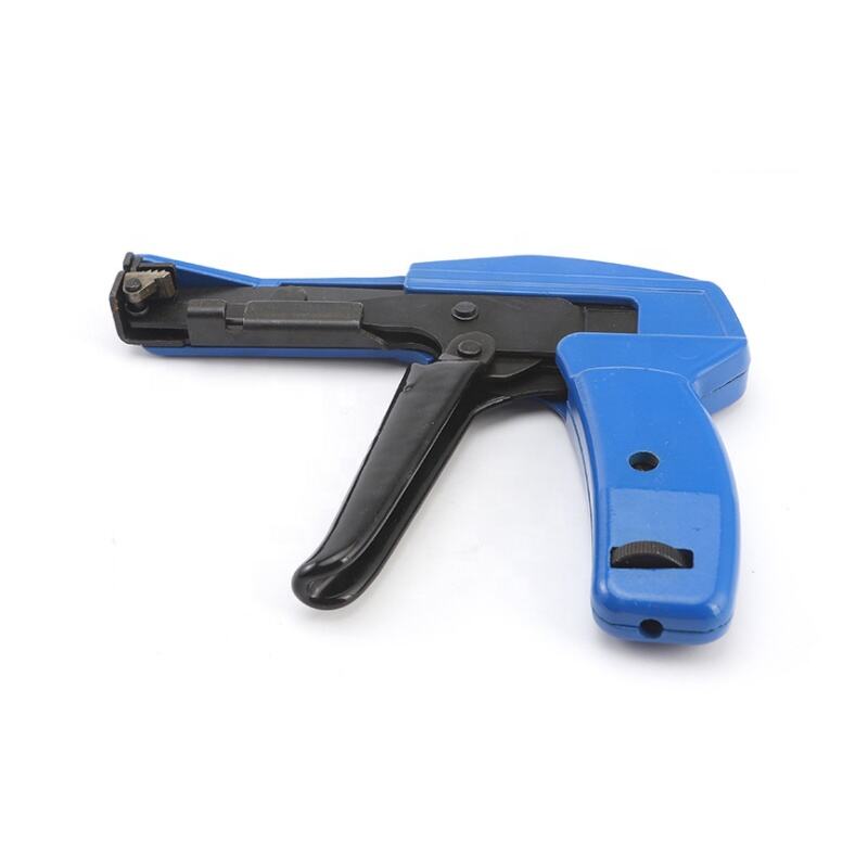 Cable tie tool automatic cut-and-bind left part manufacture