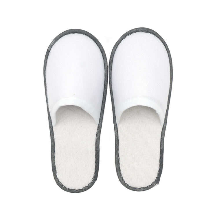 Hotel Supplies Star Hotel Disposable Slippers Customized Logo Nap Cloth Hotel Slippers For Men Women factory