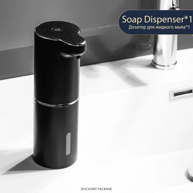 Automatic Liquid Soap Dispenser Touchless Sensor Bathroom Smart Foam Machine 280ML Infrared Liquid Soap Dispenser Pump Container manufacture