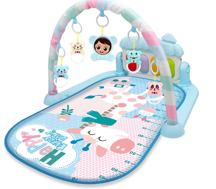 Baby Tummy Time Musical Playmat Music Baby Play Mat Lay and Kids Gym Play mat مصنع المرح للبيانو والأولاد والبنات