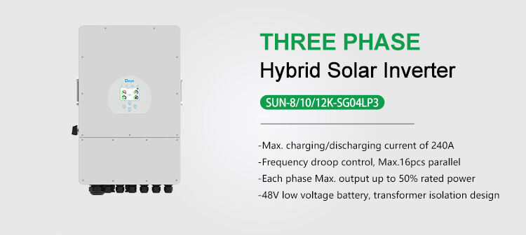 12kw Hybrid Solar Inverter details