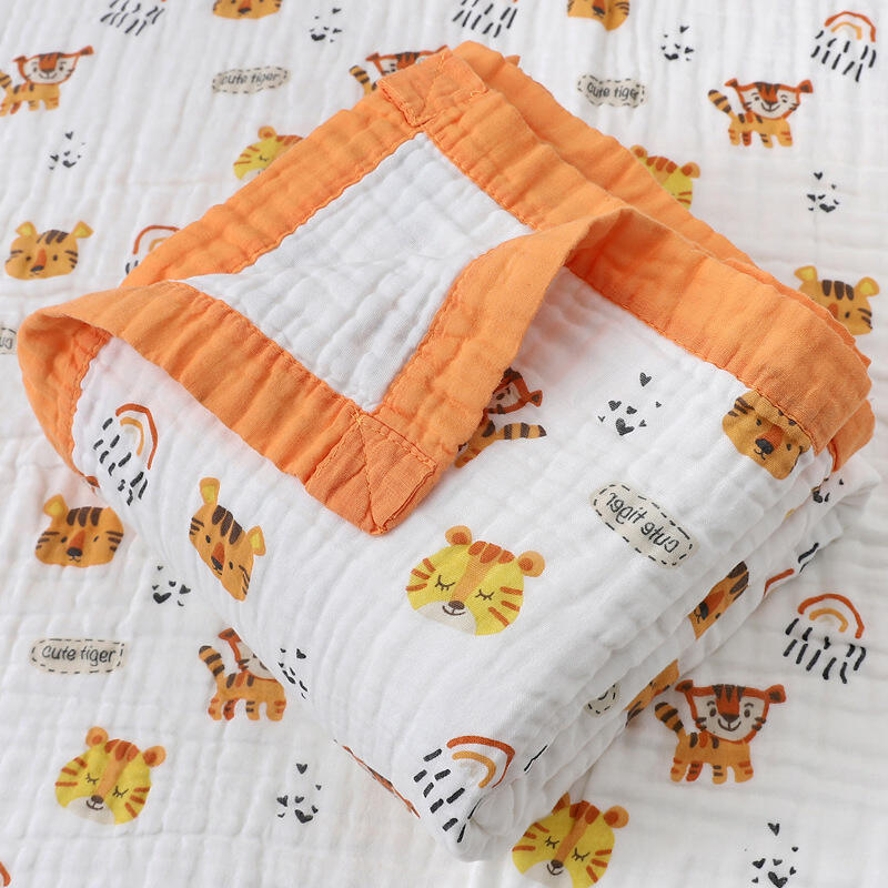 70% bamboo 30% cotton baby muslin swaddle blankets 6 layers baby blanket muslin swaddle sets 2022 design manufacture