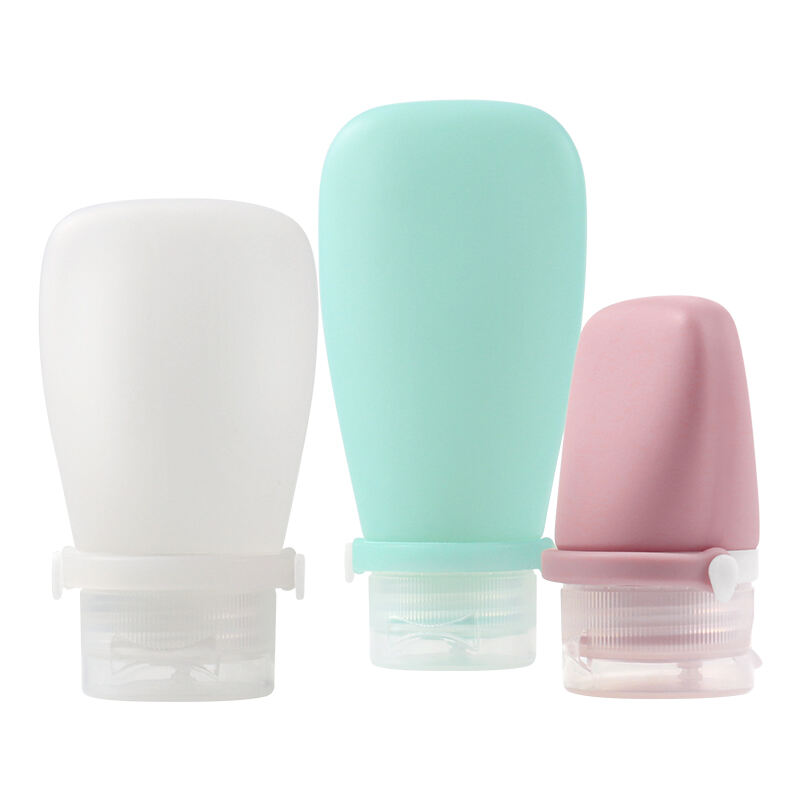 Leakproof Refillable Squeeze Silicone Travel Size Bottle