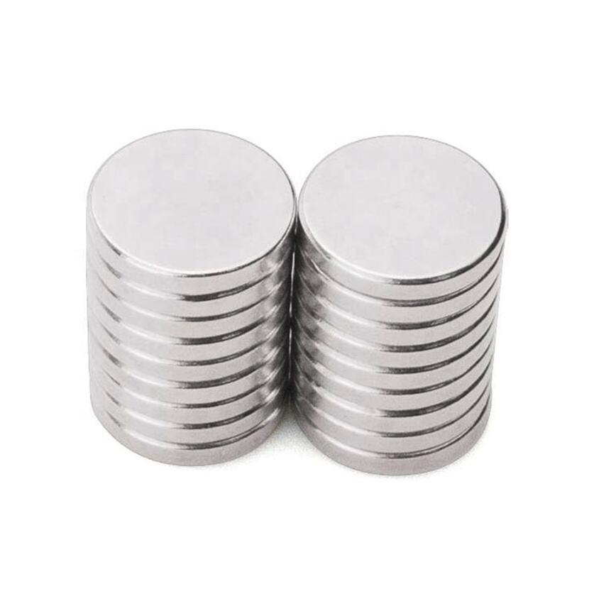 N52 Strong Small Magnetic Disc Cylindrical Neodymium Magnets supplier