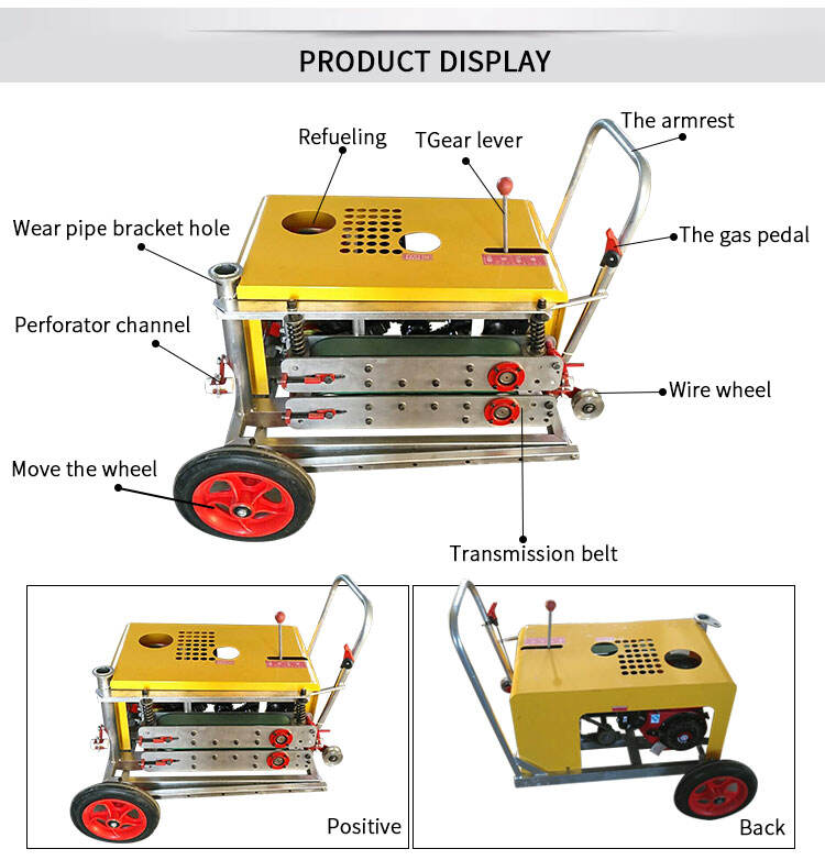 Cable Tractor/Optical Cable Pulling Machine details