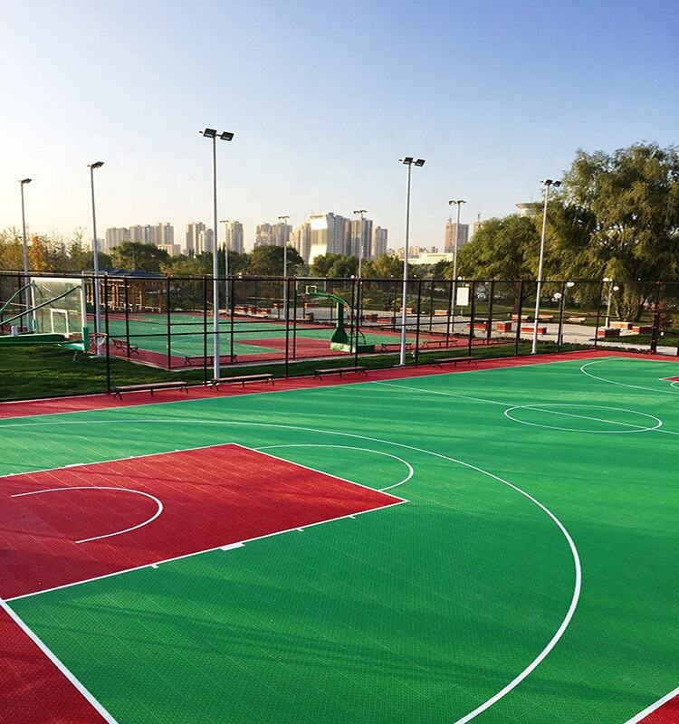 Best Price Plastic Flooring Outdoor Pp Interlocking Tiles Pickleball Basketball Tennis Court Modular Court Floor supplier