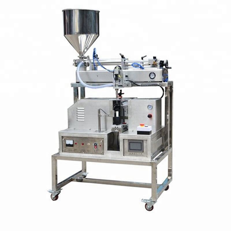 PLC tube sealing and filling machine