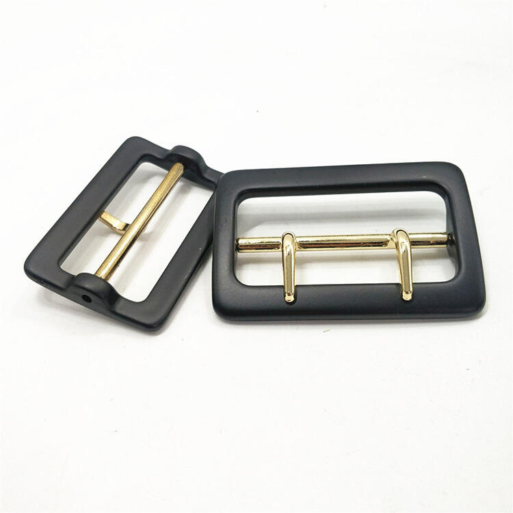 30mm 40mm 50mm 60mm single/double plastic pin belt buckle