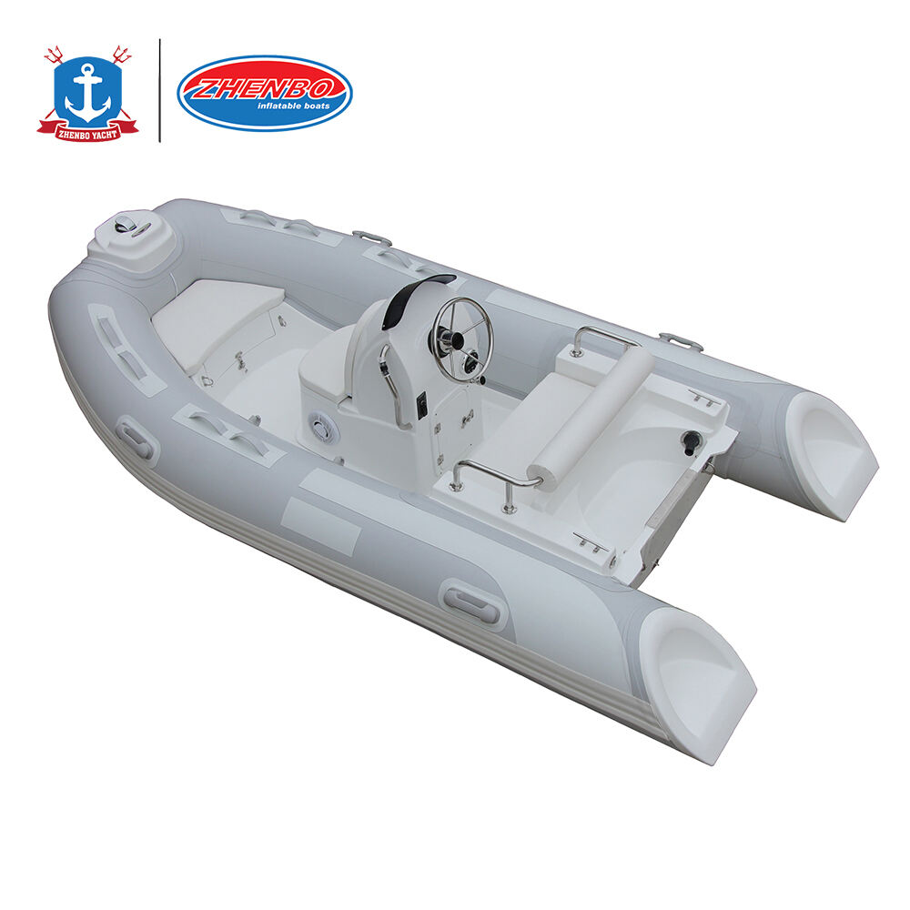 Zhenbo 340 Rib Luxury Boats 2 Persons Speed Foldable Rib Boat With Orca Hypalon Tubes Rib-340C supplier