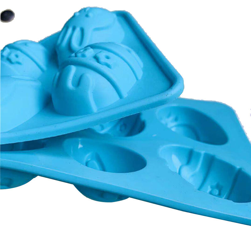 10 Cell Easter Egg Silicone Chocolate Mold Rabbit Ice cube Cream Cake Mould supplier