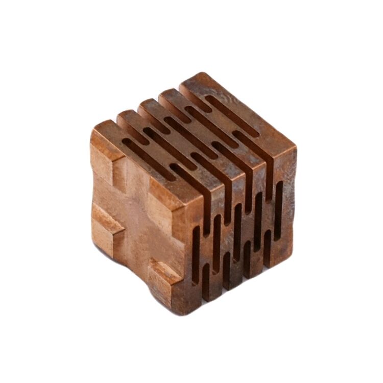 JIYAN CNC Hollowed Square Part Copper Castings Die Casting Service supplier