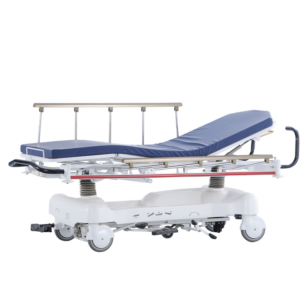 YFTC-Y4A Hydraulic Patient Transportation Stretcher Cart kilang