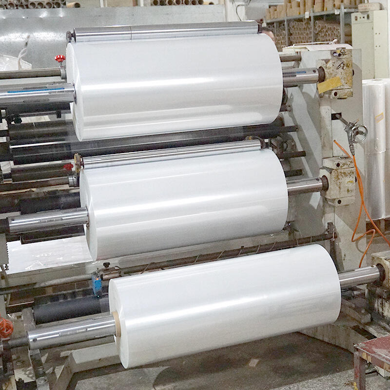 High Quality POF Shrink Film Roll / Polyolefin Film / Shrink film manufacture