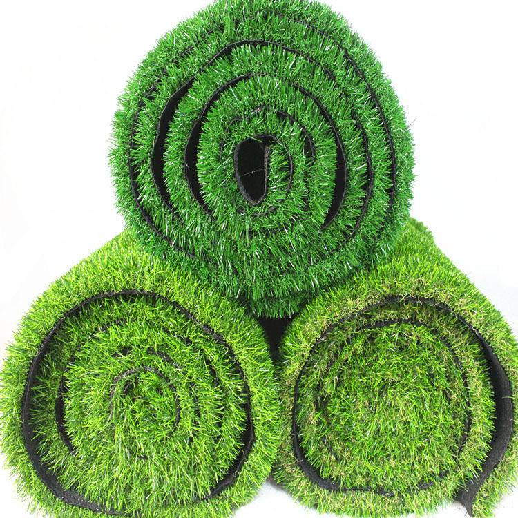 Popular green grass mat durable material landscape synthetic carpet grass artificial grass details
