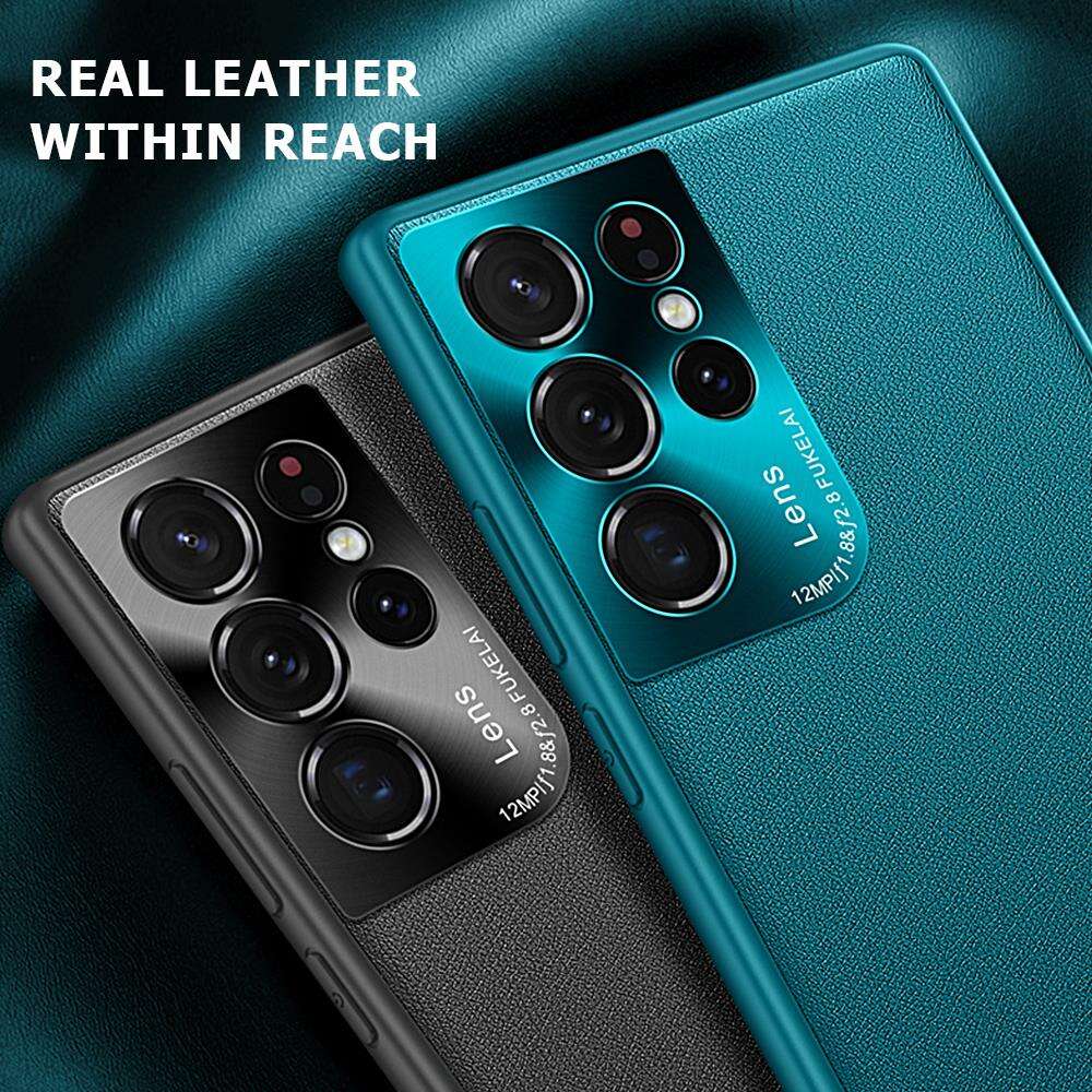 Laudtec Anti-Fall Mobile Protective Cover Shockproof Leather Phone Case For Samsung Galaxy A73 S21 S22 Ultra factory