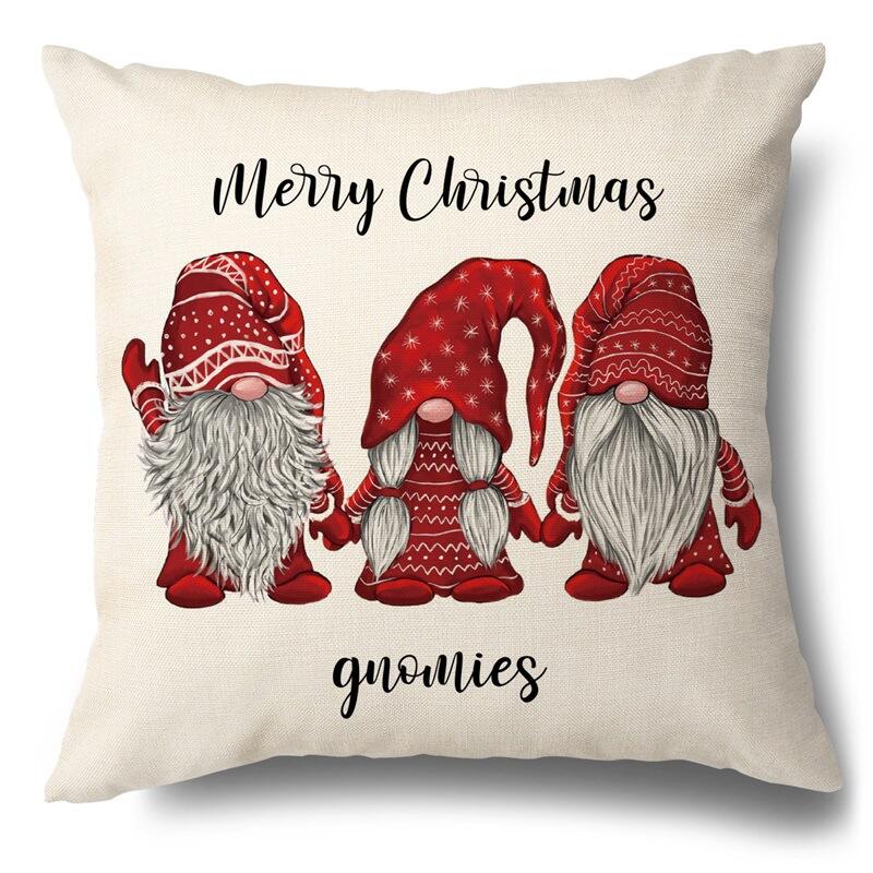 Christmas cushion cover Merry Christmas Decoration Home decoration Sofa pillowcase christmas pillow covers