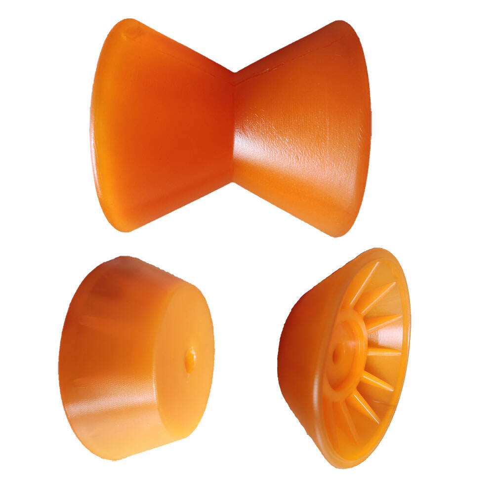 Custom accessories for marine trailers, bone/deep beak shaped silicone rollers, marine trailers factory