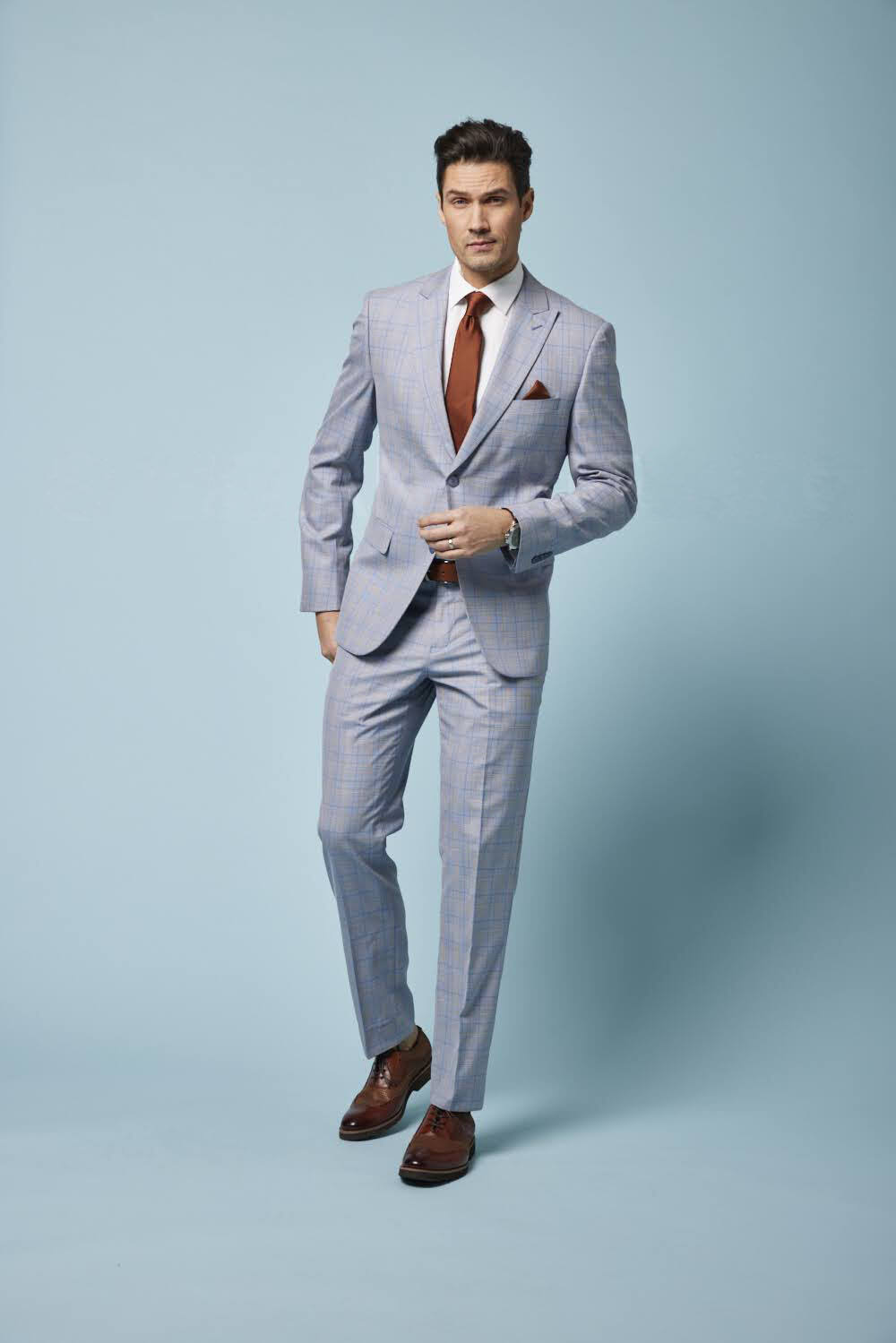 2024 Hot style business blazer classic elegant men suit simple banquet custom mens suit factory