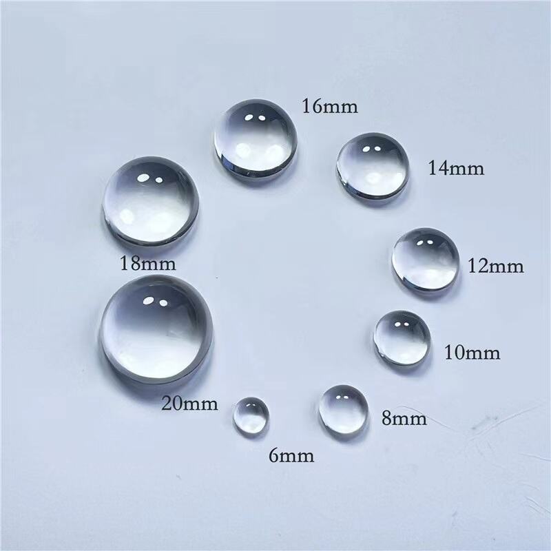 Factory customize Diameter 8mm 10mm BK7 optical glass spherical plano convex lens details