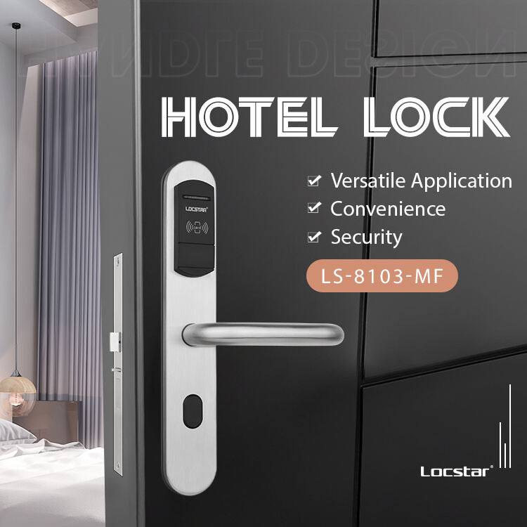 Locstar Door Key Card Latch System Cost Portable Rfid Best Travel Slim Hotel Lock details