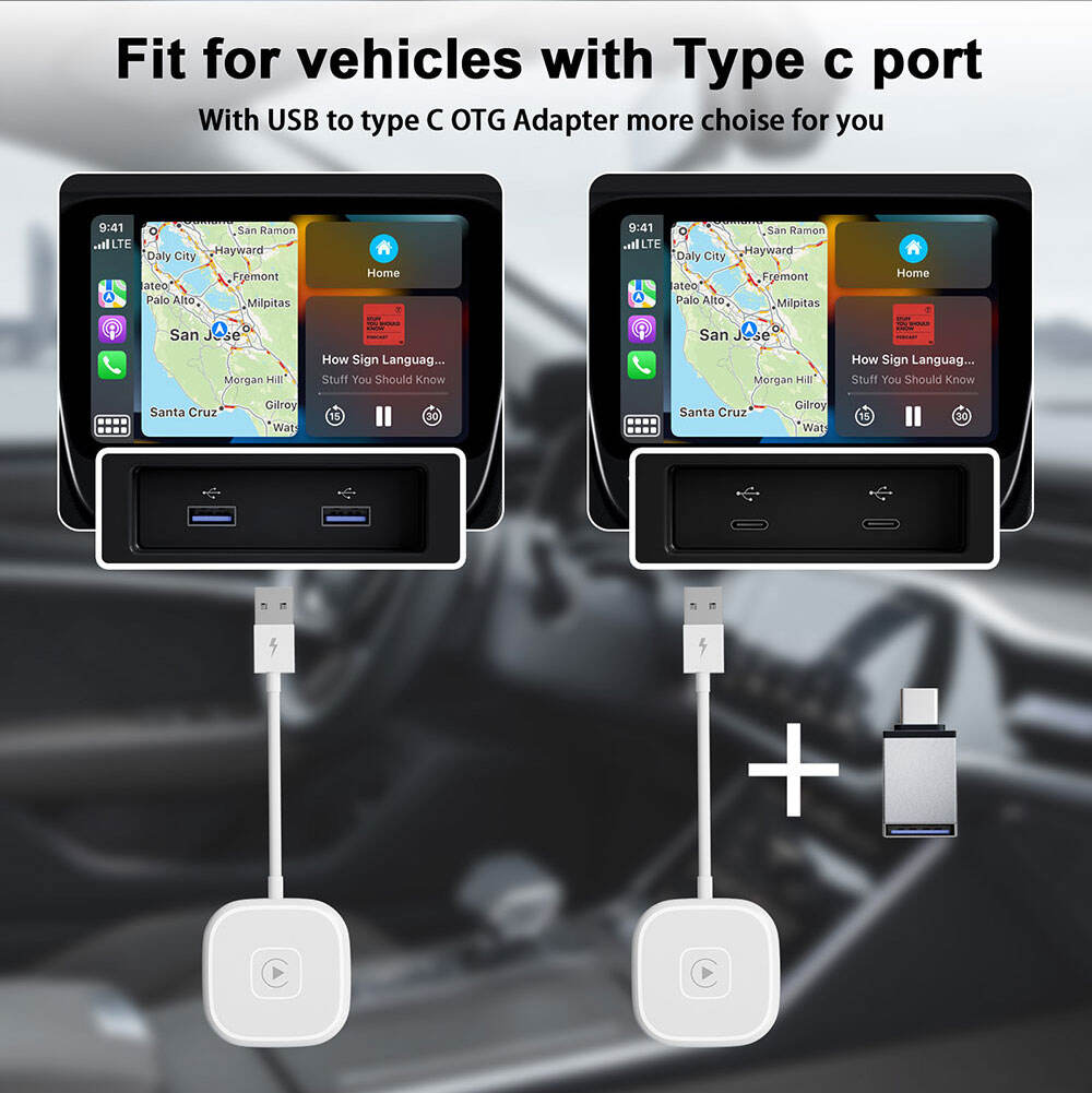 Carplay Adapter For Apple Hdmi 3 In 1 Type C Tf Sd Memory Card Reader Multifunction Usb Micro To Lightning manufacture