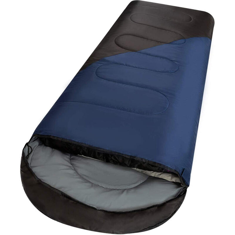 Lightweight Camping Cold Weather Polyester wind and waterproof sleeping bag for Adults and Kids