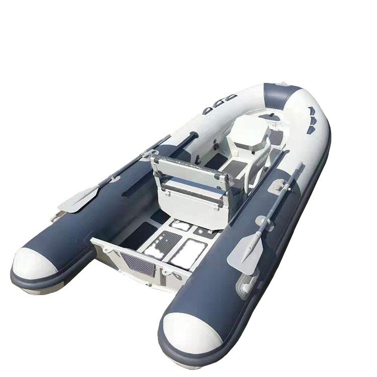 High-end fiberglass hull boat  tube inflatable boat  fishing boats inflatable RIB-340C manufacture