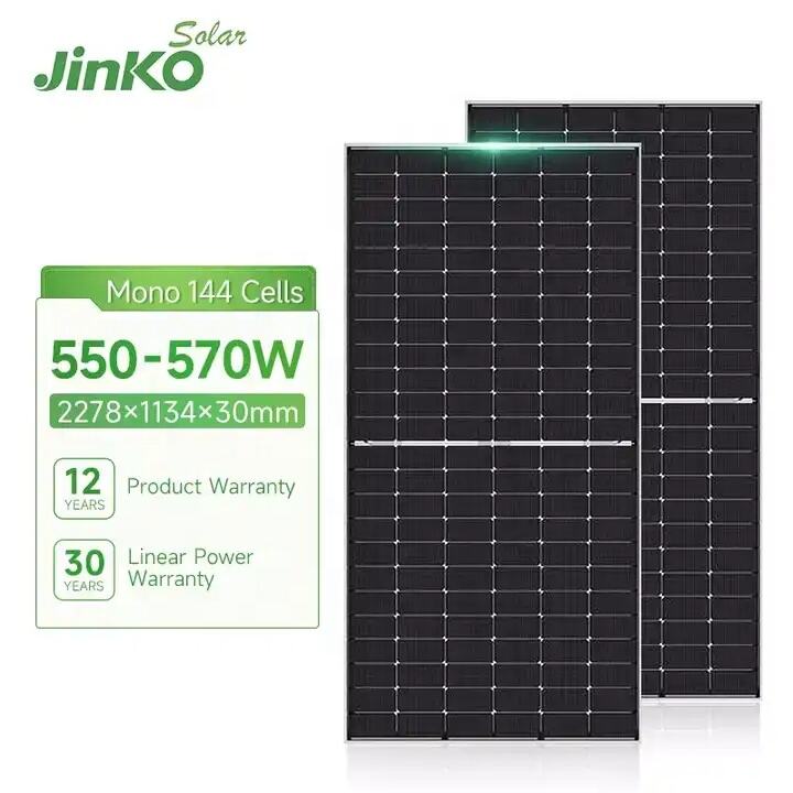 Solar panels Jinko 550w 540w 530w Jinko solar panel 550w 555w jinko tiger pro JKM530-550M-72HL4-(V) PV Module details