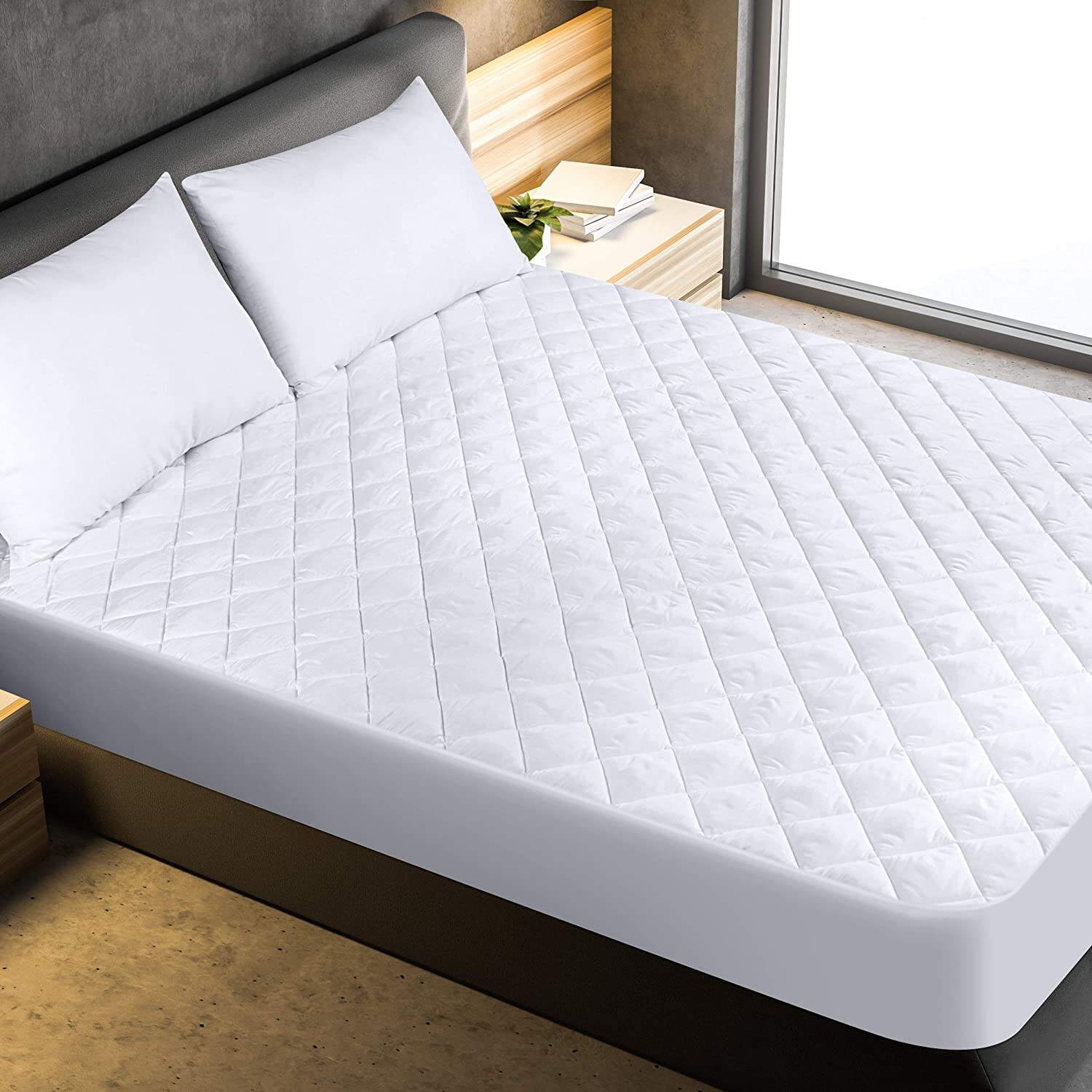 Hot Sale Bedding OEM Elastic microfiber Mattress Cover quilted fitted mattress protector supplier