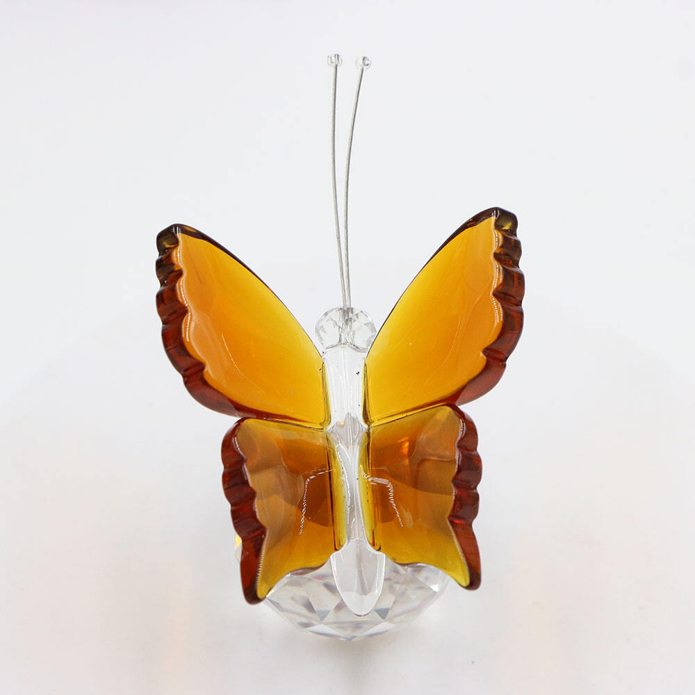 Factory Direct Sell  Murano Lampwork Handmade  Glass Crystal Butterfly Home Decoration Collection Arts Crafts supplier