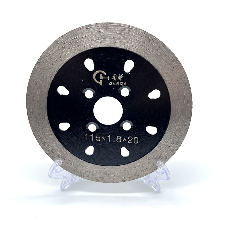 GuHua Factory Wholesale Sintered T Type Blade Diamond Marble Granite Tile Saw Blade Cutting Disc manufacture