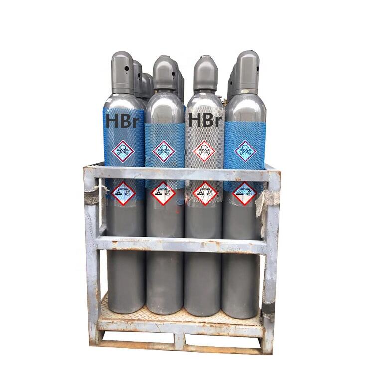 Factory Price HBr Gas Price Cas.10035-10-6 High Purity 99.9%-99.999% Hydrogen Bromide Gas manufacture