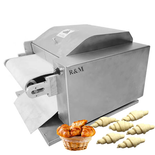 GD-CM01 Pasty Bread Molder Croissant Making Maker Dough Moulder Roller Machine