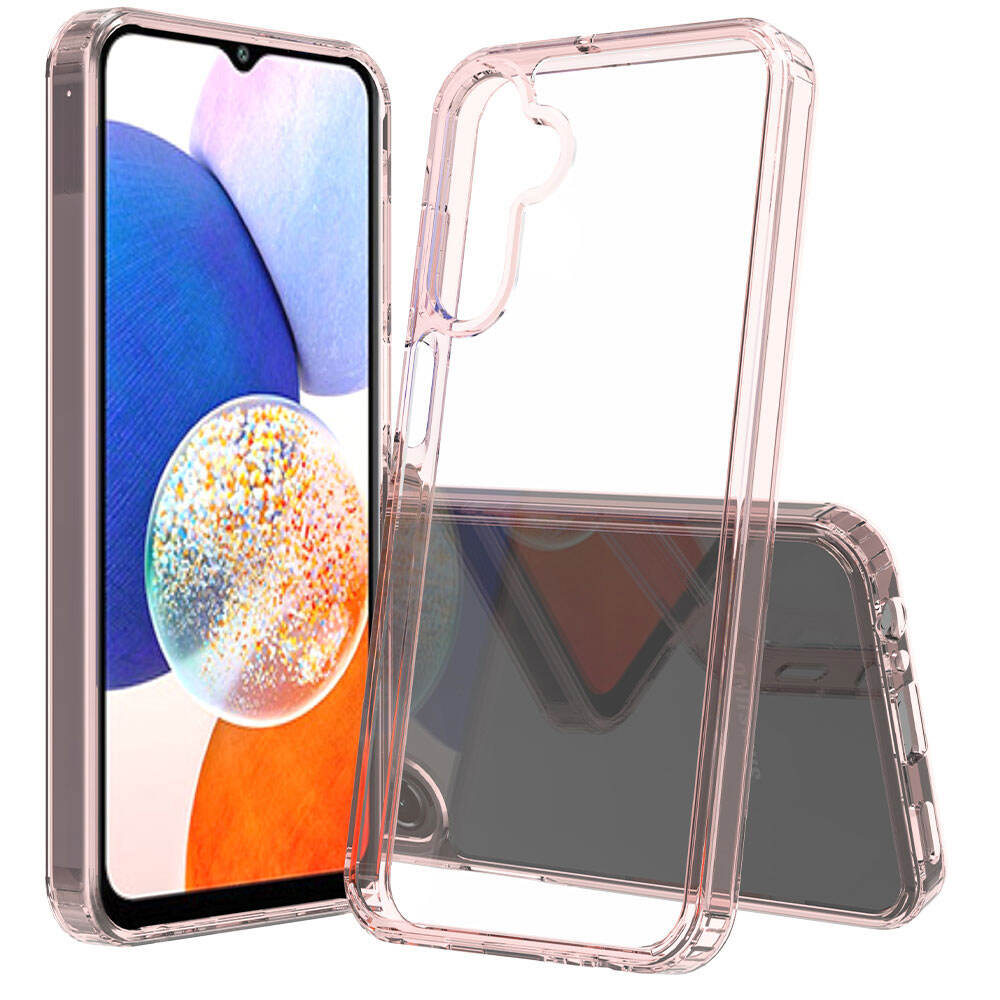 2 In 1 Tpu Pc Phone Case For Samsung Galaxy A15 Cases Luxury Design Anti Scratch Transparent Drop Proof Clear details