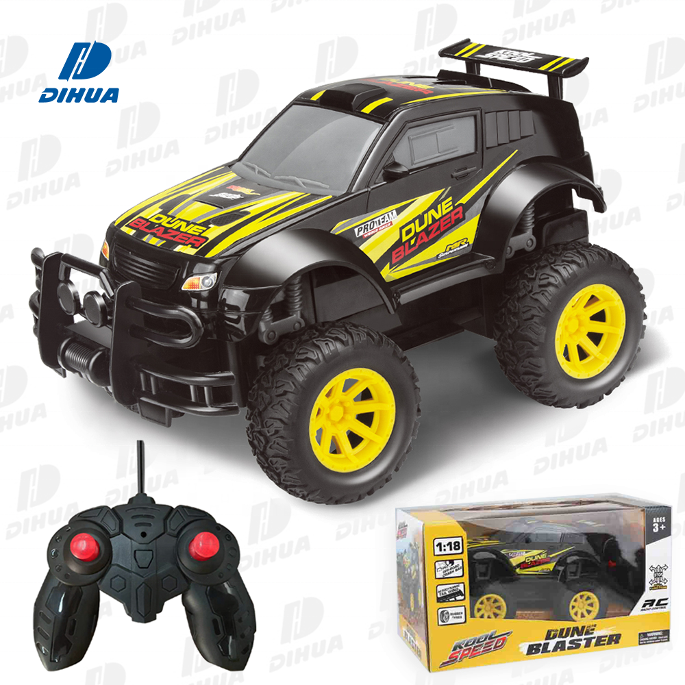 FAST GEARZ - 27mhz 1/18 Scale Full Function Remote Control Rally Truck Car RC Rally with Offroad Crash Bar Crawler Vehicle