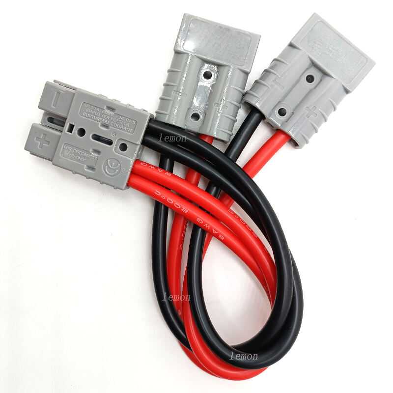 Y Type Connector Extension Cable 50A Battery Connector 2 to 1 Extension Cable For Battery Charger details